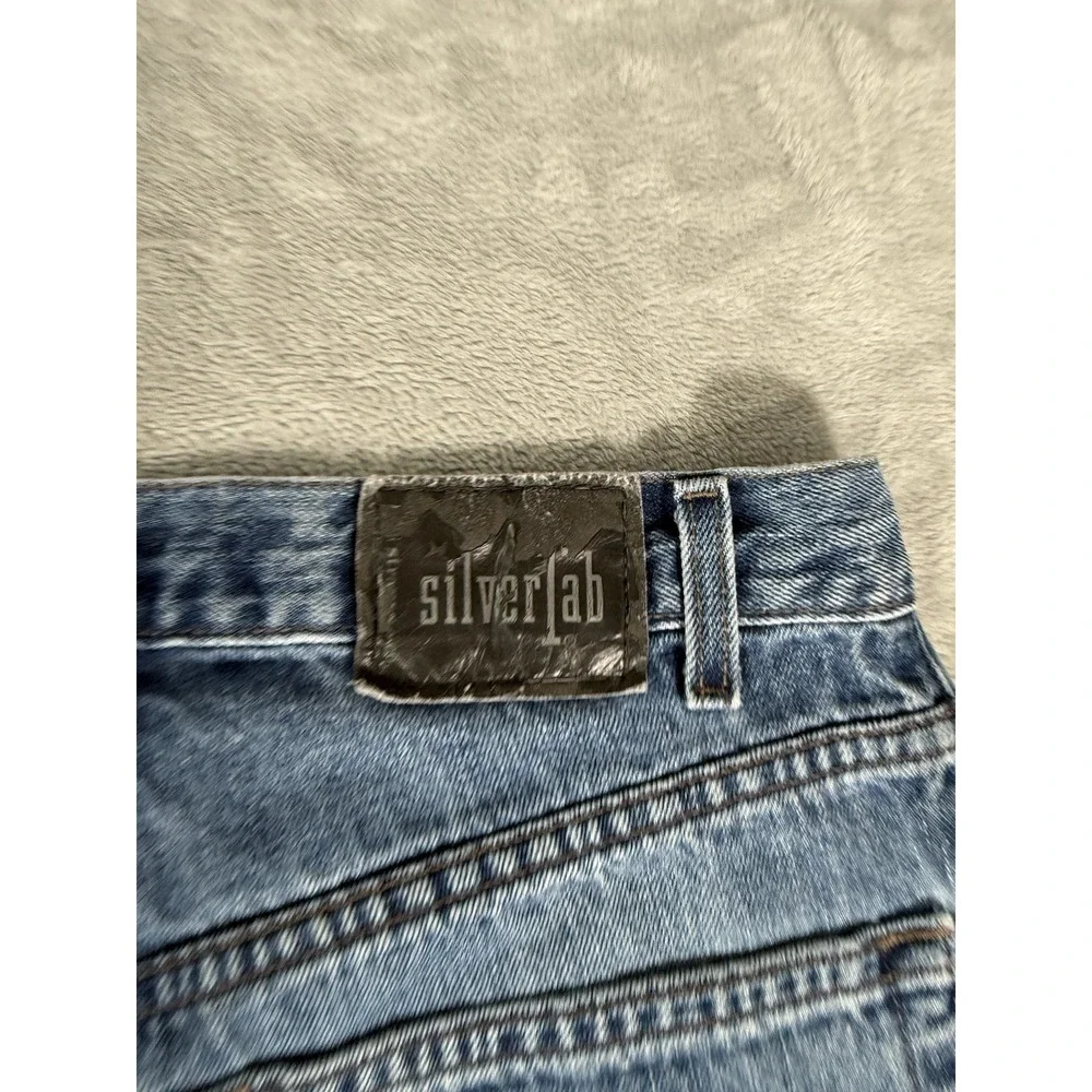 Levis SilverTab Baggy Jeans Mens 32x30 90's Vintage Y2K Loose Wide Leg Skater